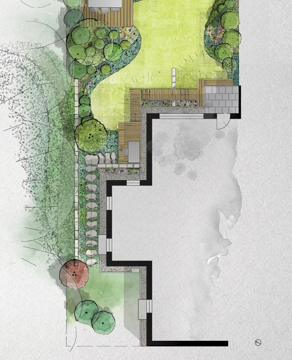 Hausgarten in Potsdam