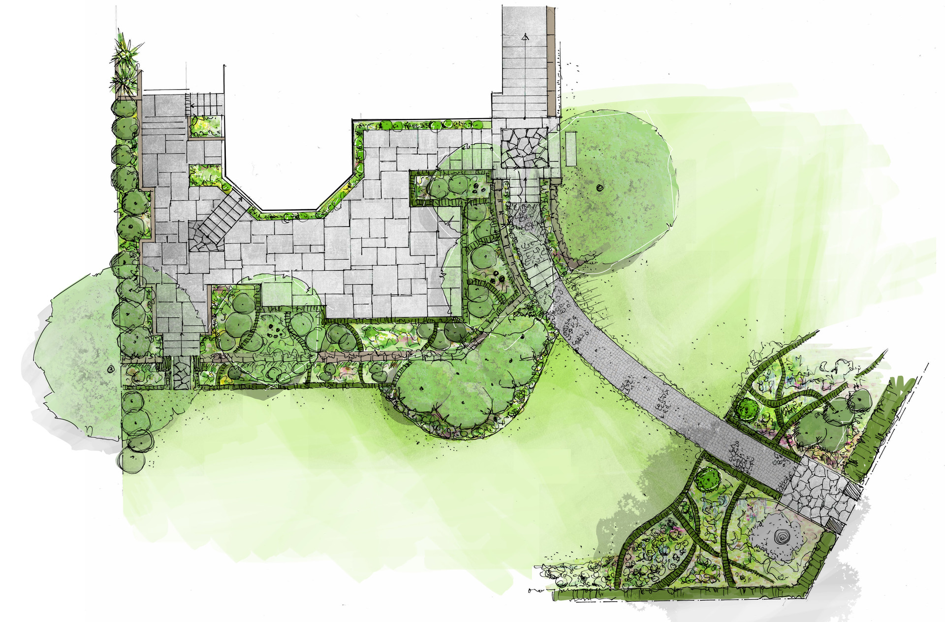 Neugestaltung eines Vorgartens in Reinickendorf