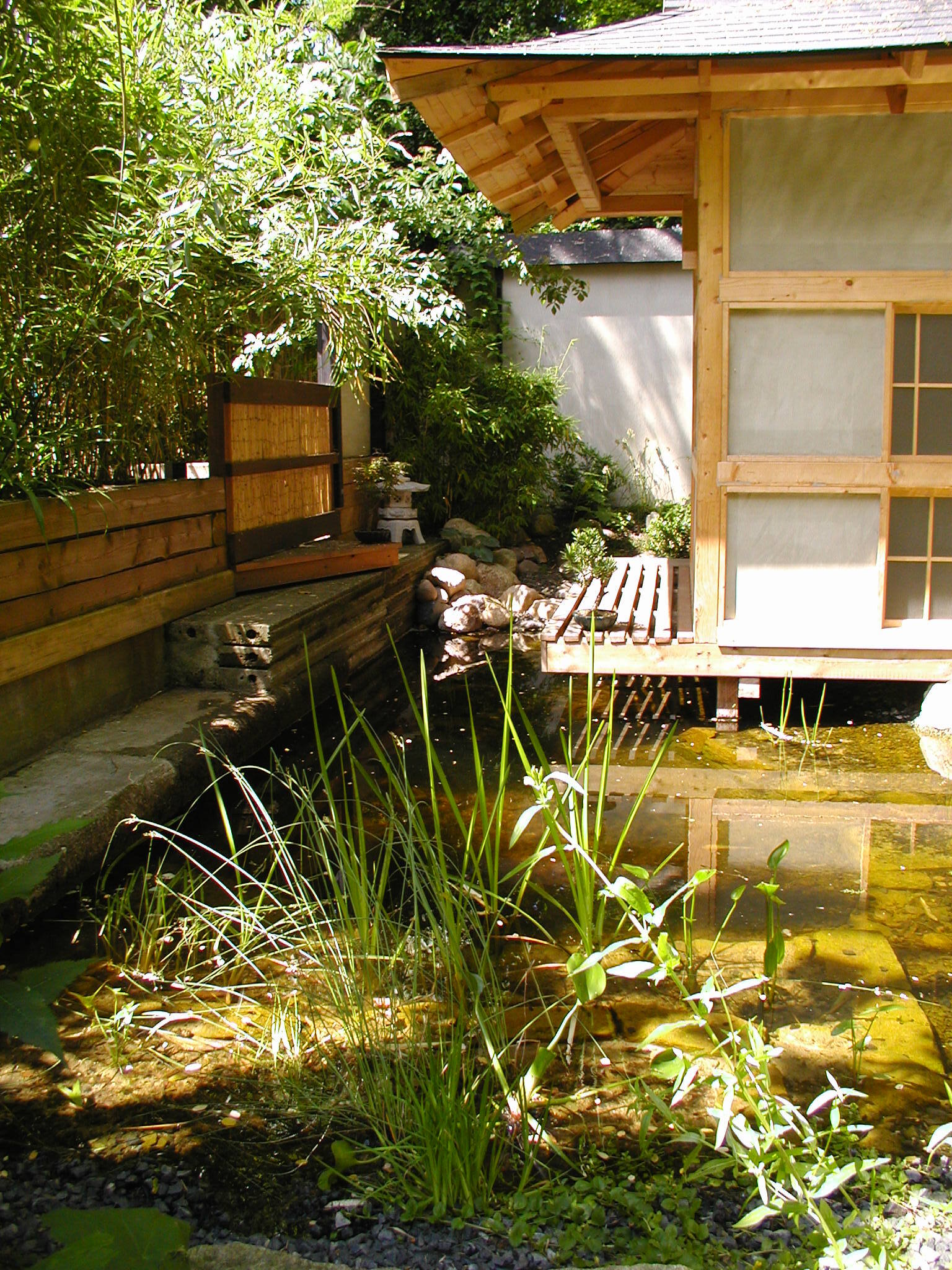 'Ryu-Sui-An' Teichgarten mit Wasserfall