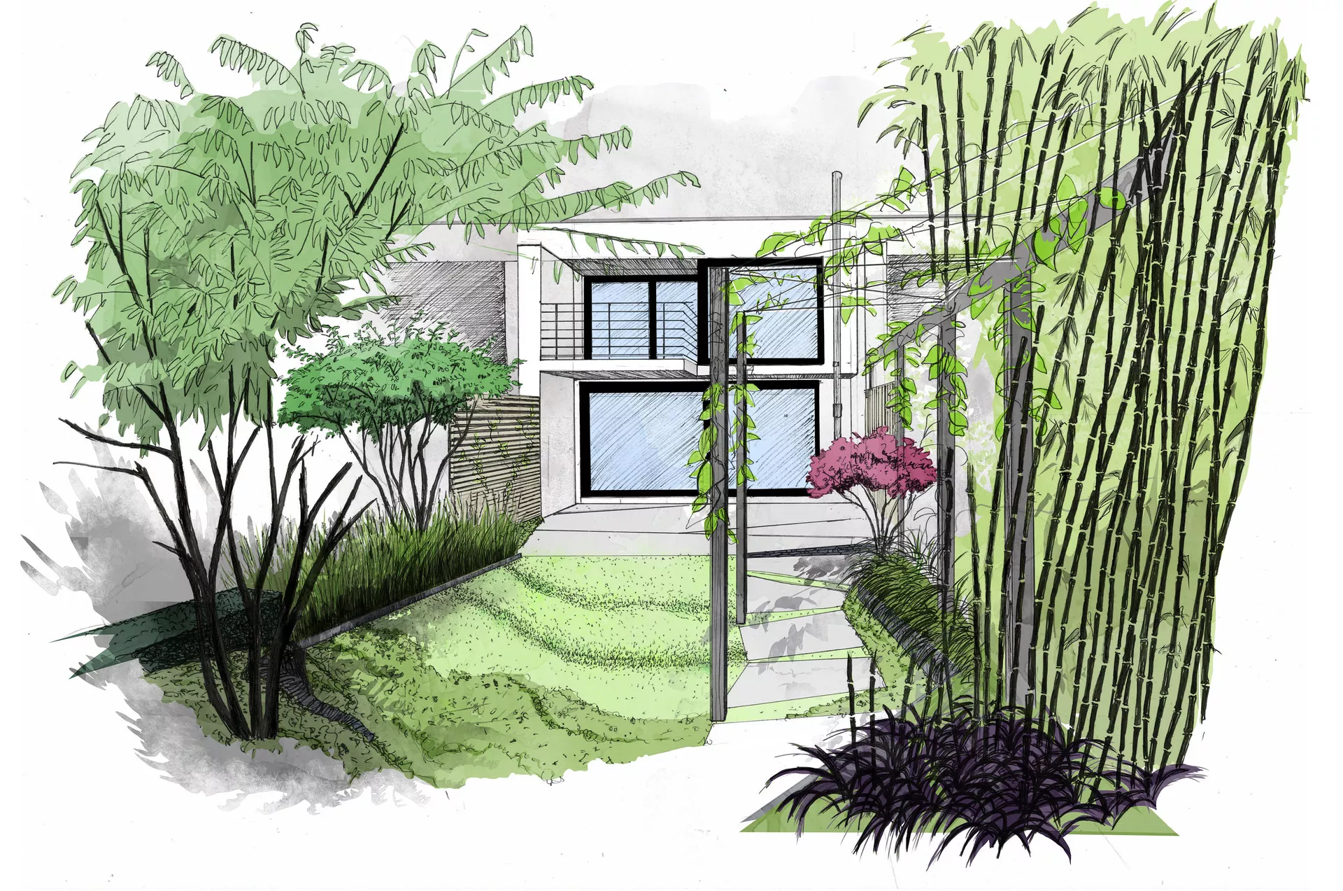 Garten in Adlershof Berlin