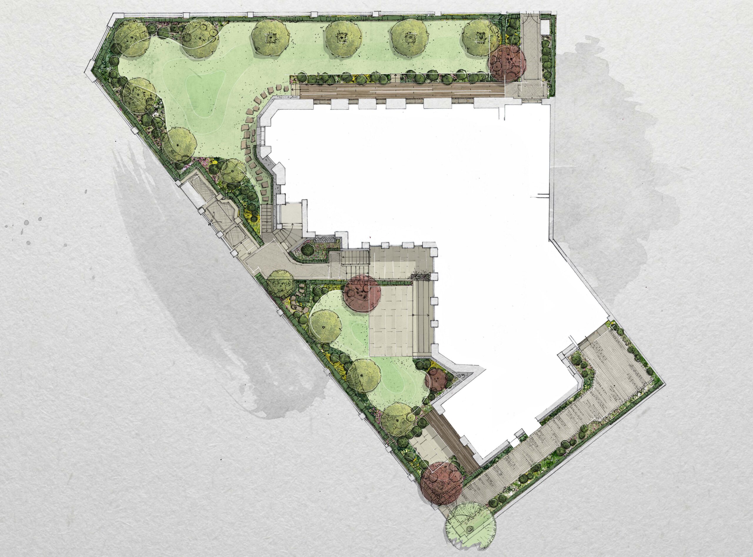 Repräsentativer Privatgarten Dahlem