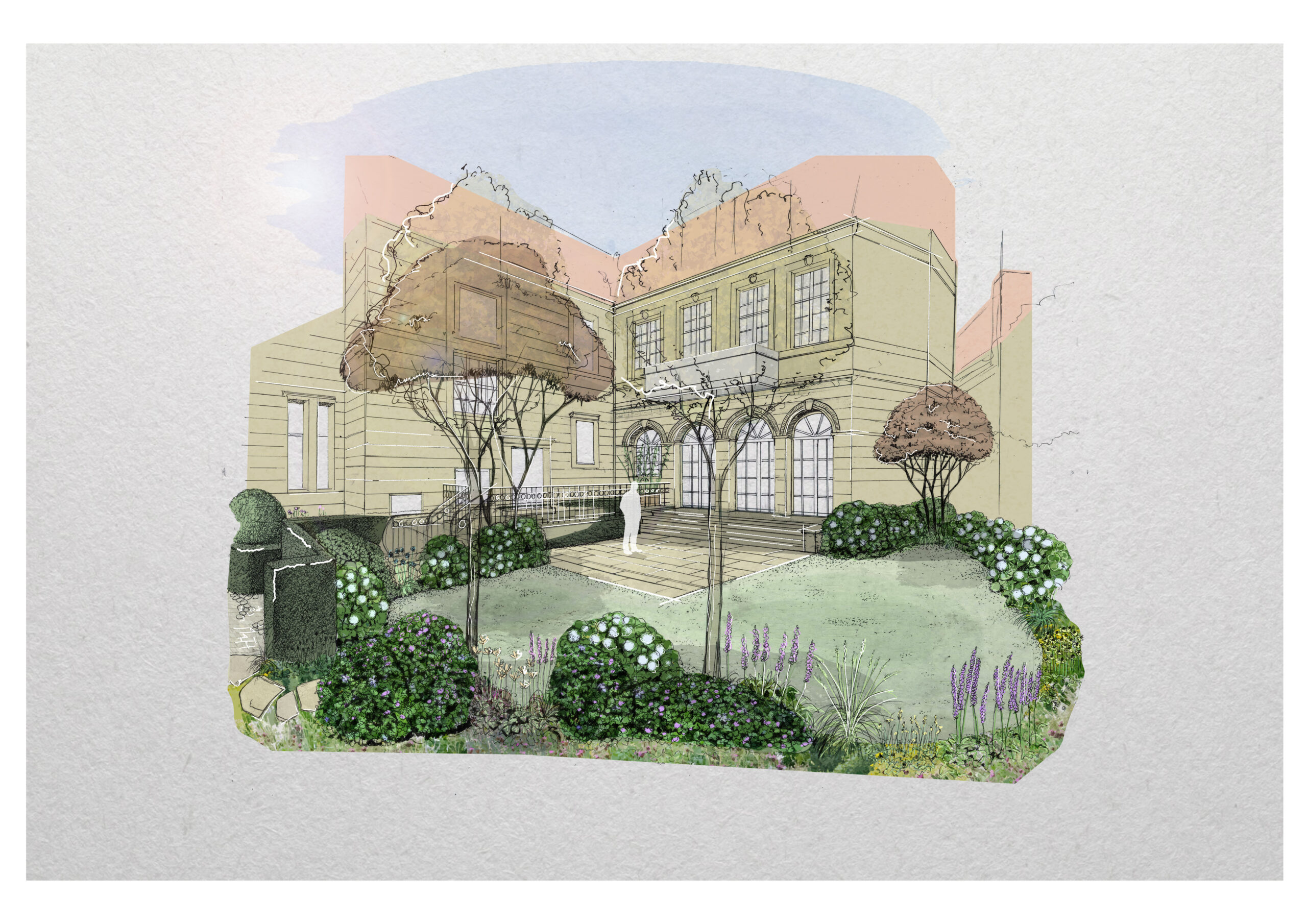 Repräsentativer Privatgarten Dahlem