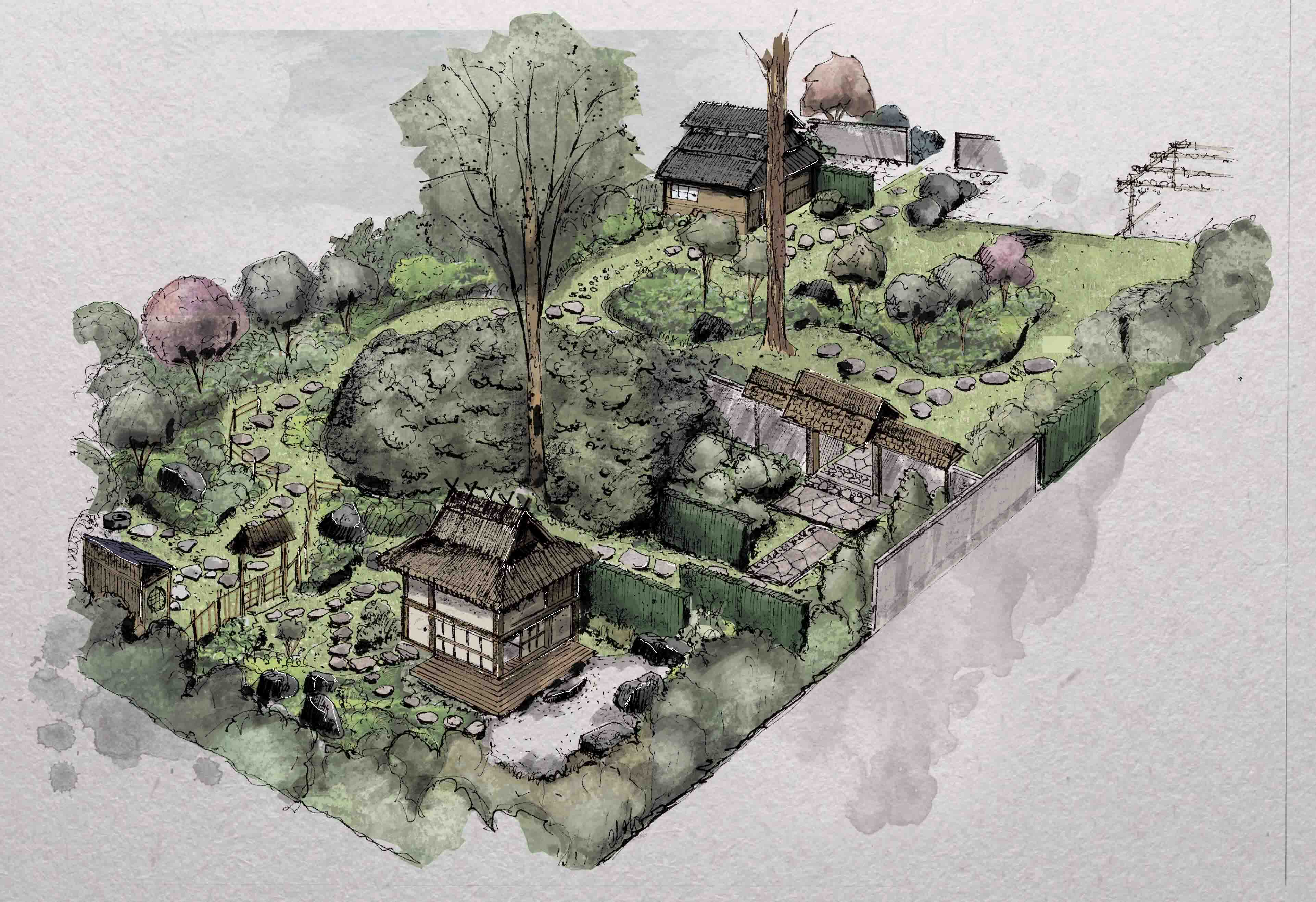 Japanischer Garten im Potsdamer Umland